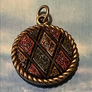 Multicolor Enamel Pendant